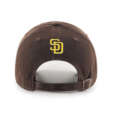 Men's '47 Brown San Diego Padres Ice Cream Helmet Clean Up Adjustable Hat