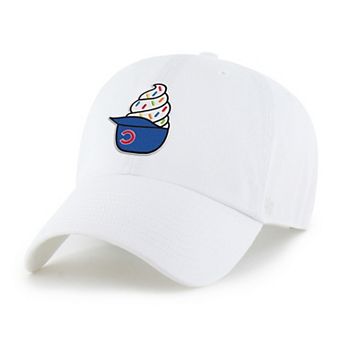 Preschool '47 White Chicago Cubs Ice Cream Helmet Clean Up Adjustable Hat