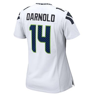 Women's Nike Sam Darnold White Seattle Seahawks Game Jersey