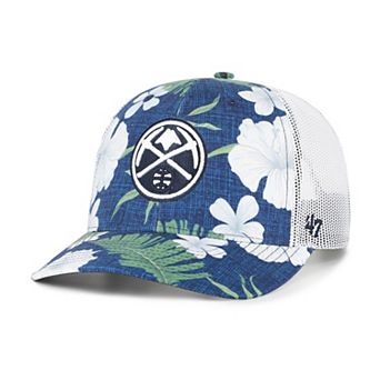 Men's '47 Navy Denver Nuggets Beach Side Trucker Adjustable Hat