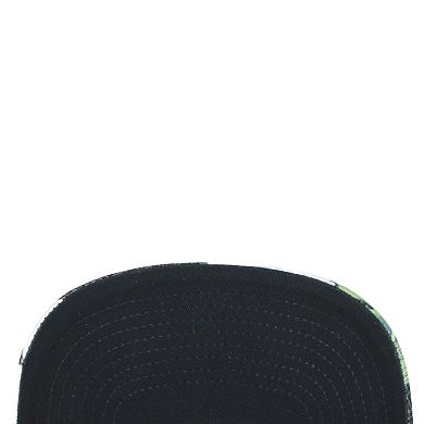 Men's '47 Black Miami Heat Beach Side Trucker Adjustable Hat