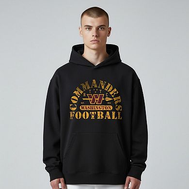 Unisex The Wild Collective Black Washington Commanders Logo Hoodie