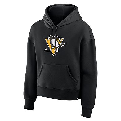 Women's Fanatics Black Pittsburgh Penguins Hoodie