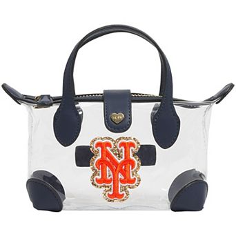 Stoney Clover Lane New York Mets Clear Pouchette Crossbody Bag