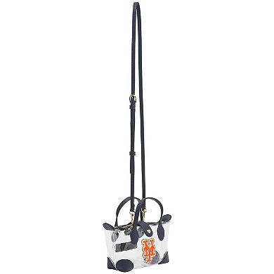Stoney Clover Lane New York Mets Clear Pouchette Crossbody Bag