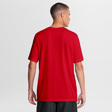 Men's Nike Scarlet Ohio State Buckeyes Sideline Legend Dri-FIT T-Shirt