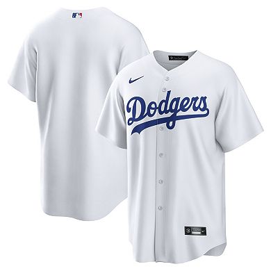 Men's Nike White Los Angeles Dodgers Home Replica Jersey