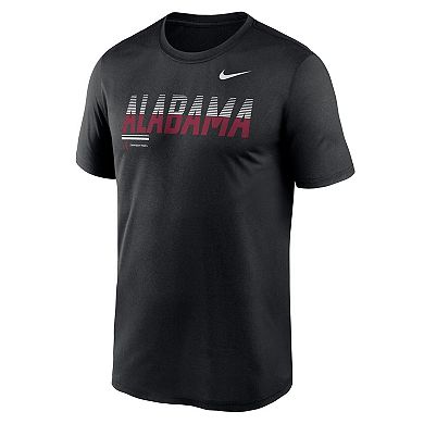 Men's Nike Black Alabama Crimson Tide Sideline Legend Dri-FIT T-Shirt