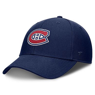Men's Fanatics Navy Montreal Canadiens Force Adjustable Hat