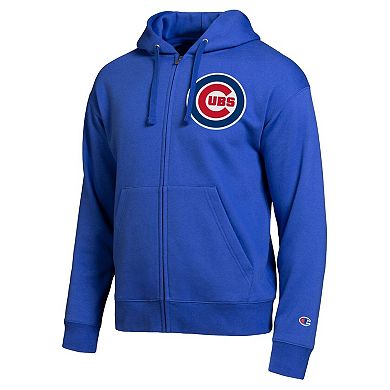 Men's Champion Royal Chicago Cubs All-Star Full-Zip Hoodie