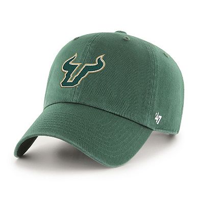 Men's '47 Green South Florida Bulls Sure Shot Clean Up Adjustable Hat