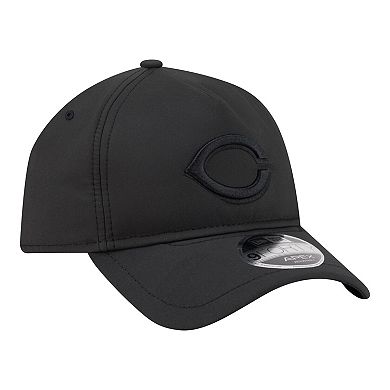 Men's New Era Black Cincinnati Reds Injection Apex 9FORTY Adjustable Hat