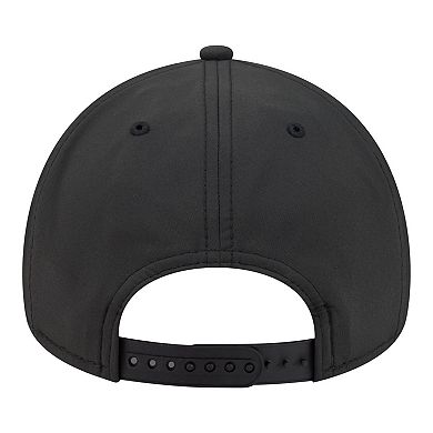 Men's New Era Black Cincinnati Reds Injection Apex 9FORTY Adjustable Hat