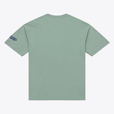 Men's Mitchell & Ness Green Chicago Cubs Yacht Rock T-Shirt