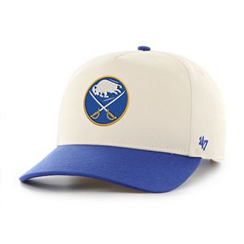 Men's '47 Cream/Royal Buffalo Sabres Logo 2-Tone Hitch Adjustable Hat
