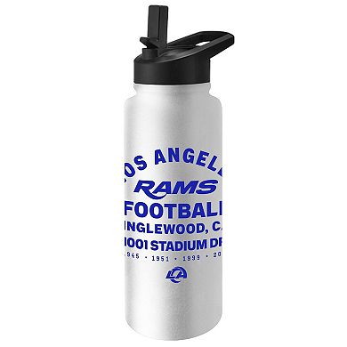 Logo Brands Los Angeles Rams 34oz. Quencher Bottle