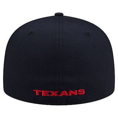 Men's New Era Navy Houston Texans 59FIFTY Fitted Hat