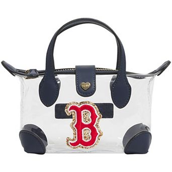 Stoney Clover Lane Boston Red Sox Clear Pouchette Crossbody Bag
