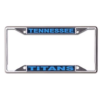 WinCraft Tennessee Titans Printed Metal License Plate Frame