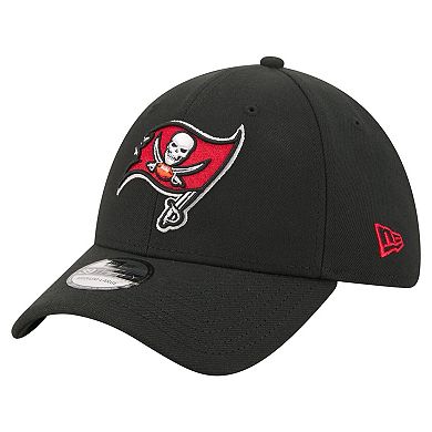 Men's New Era Black Tampa Bay Buccaneers Core Team 39THIRTY Flex Hat