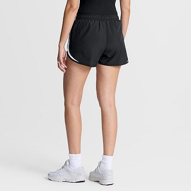 Women's Nike Black San Francisco 49ers Tempo Mid-Rise Dri-FIT Shorts