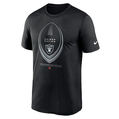 Men's Nike Black Las Vegas Raiders Legend Icon Dri-FIT T-Shirt