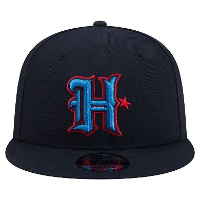 Men's New Era Navy Houston Texans 9FIFTY Snapback Hat
