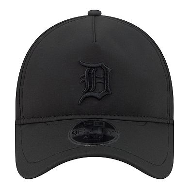 Men's New Era Black Detroit Tigers Injection Apex 9FORTY Adjustable Hat