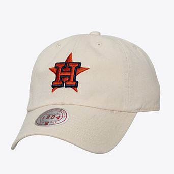Unisex Mitchell & Ness Cream Houston Astros Off-Season 1904 Strapback Adjustable Hat