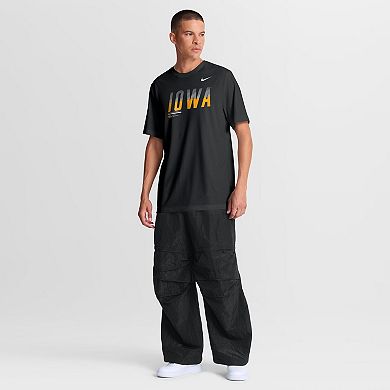 Men's Nike Black Iowa Hawkeyes Sideline Legend Dri-FIT T-Shirt