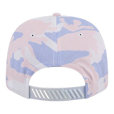 Men's New Era White Texas Rangers Camo Rope COOLERA 9SEVENTY Adjustable Hat