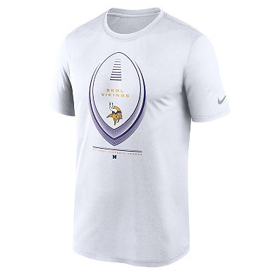Men's Nike White Minnesota Vikings Legend Icon Dri-FIT T-Shirt