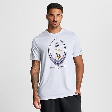 Men's Nike White Minnesota Vikings Legend Icon Dri-FIT T-Shirt