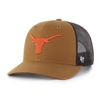 Unisex Carhartt x '47 Brown Texas Longhorns Trucker Adjustable Hat