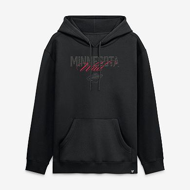 Men's Fanatics Minnesota Wild Black Out Hoodie