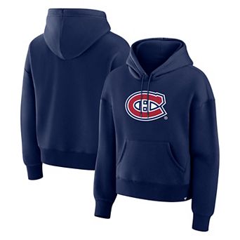Women's Fanatics Navy Montreal Canadiens Hoodie