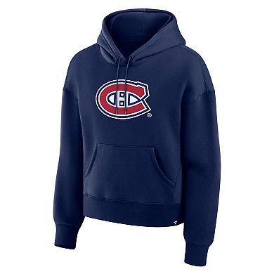 Women's Fanatics Navy Montreal Canadiens Hoodie