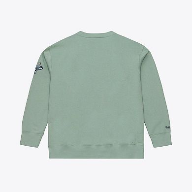 Men's Mitchell & Ness Green Los Angeles Dodgers Yacht Rock Fleece Sweatshirt