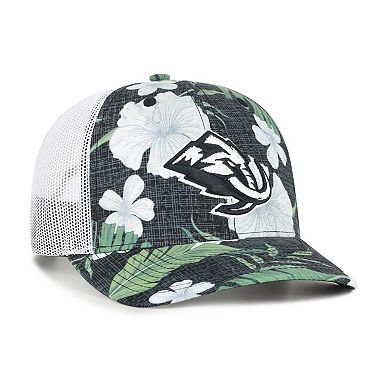 Men's '47 Black/White Utah Mammoth Beach Side Adjustable Trucker Hat