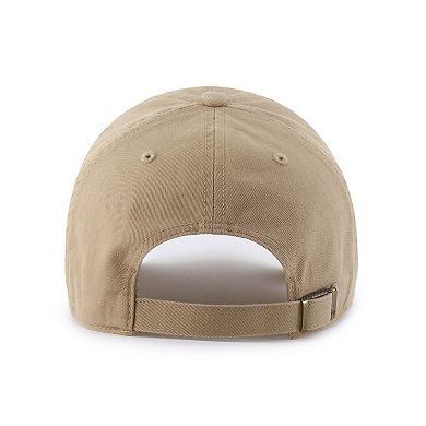 Men's '47 Khaki Buffalo Sabres Logo Clean Up Adjustable Hat