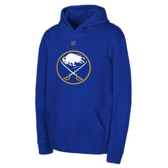 Youth Outerstuff Royal Buffalo Sabres Primary Logo Pullover Hoodie