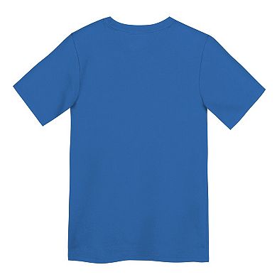 Preschool Nike Blue Detroit Lions Wordmark T-Shirt