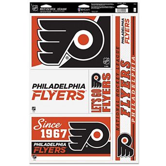 WinCraft Philadelphia Flyers Primary 11'' x 17'' Multi-Use Decal Sheet