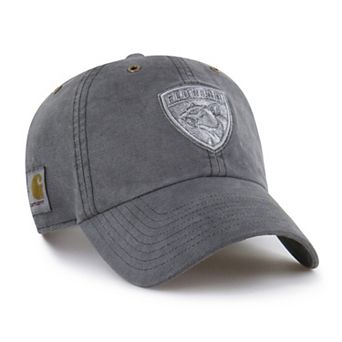 Men's Carhartt x '47 Charcoal Florida Panthers Clean Up Adjustable Hat