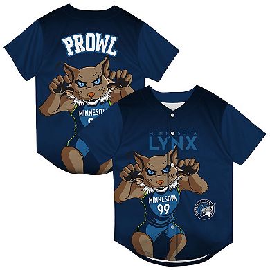 Preschool Outerstuff Navy Minnesota Lynx Mascot Friend Mesh Fashion Jersey