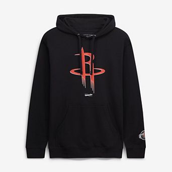 Men's Mitchell & Ness Black Houston Rockets Fleece Hoodie