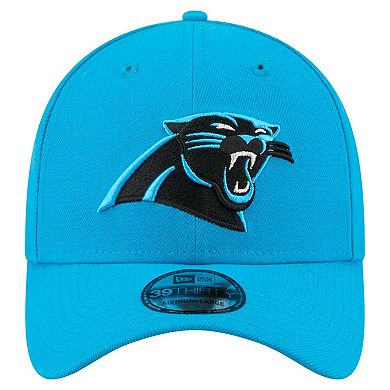 Men's New Era Blue Carolina Panthers Core Team 39THIRTY Flex Hat