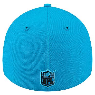 Men's New Era Blue Carolina Panthers Core Team 39THIRTY Flex Hat