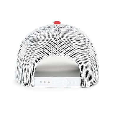 Men's '47 Red/White Florida Panthers Beach Side Adjustable Trucker Hat