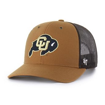 Unisex Carhartt x '47 Brown Colorado Buffaloes Trucker Adjustable Hat